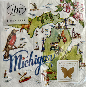 Michigan Cocktail Napkins