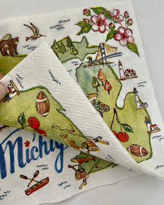 Michigan Cocktail Napkins