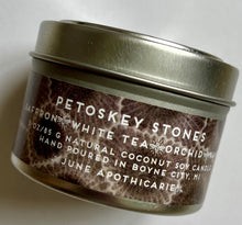 Load image into Gallery viewer, Petoskey Travel Candle with a SURPRISE Inside!