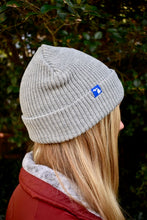 Load image into Gallery viewer, Knit Beanie Hat with State of Michigan Image - Unisex