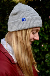 Knit Beanie Hat with State of Michigan Image - Unisex